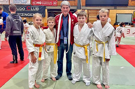 Judokas Erfolgreich beim Schneemann-Turnier in Schwetzingen